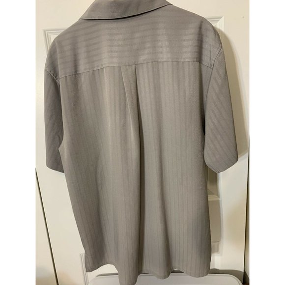 LeMonde Mens Button-Up Shirt‎ Stone Gray Sz M - Picture 7 of 7